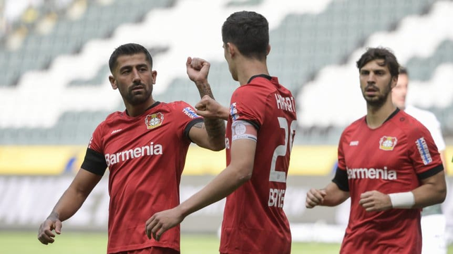 Lucas Alario no tuvo participación en la victoria de Bayer Leverkusen en la Bundesliga.