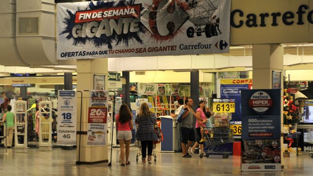 La sucursal de Carrefour de&nbsp;Pueyrredón y Córdoba.