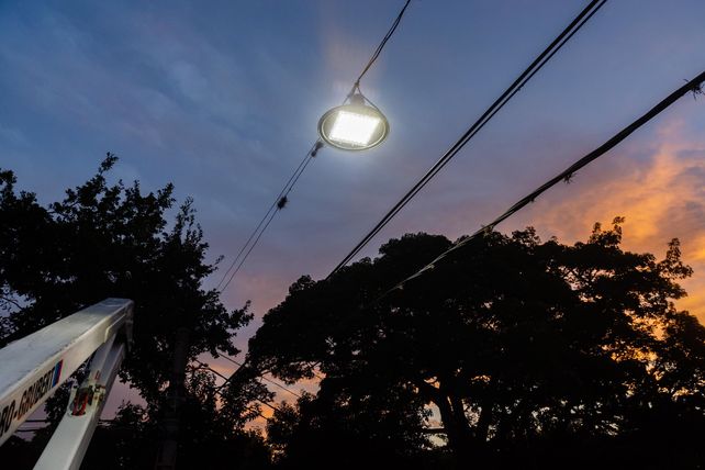 Hasta diciembre de 2019 la ciudad contaba con un 20% de cobertura led. Desde allí a hoy