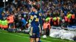 Boca ganó con tres goles de Valencia. Boca ganó con tres goles de Valencia.