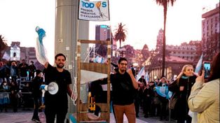 Tres dirigentes del grupo Revolución Federal investigados por la Justicia federal no podrán acercarse al Congreso, el Instituto Patria y el domicilio de Cristina Kirchner.&nbsp;