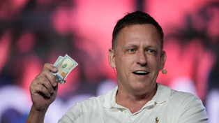 Peter Thiel, uno de los inversores más influyentes de Silicon Valley y con fuerte inserción en la industria tecnológica y militar de EEUU.