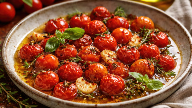 Los tomates confitados sirven para levantar cualquier plato