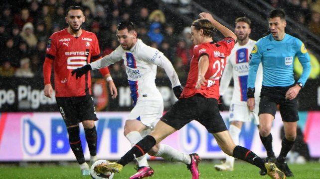 El PSG perdió ante Rennes en la Liga de Francia