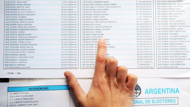 PASO: ya se pueden consultar los padrones para las elecciones 2021