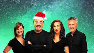Paula Ransenberg, Jorge Suárez, Laura Oliva y Héctor Díaz, protagonistas de Laponia.&nbsp;