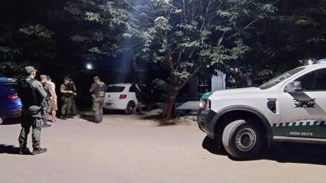 El procedimiento de Gendarmería Nacional en zona norte. Dos personas detenidas iban en un auto y llevaban cocaína