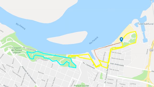 El mapa cuenta con la aprobación del Ministerio de Transporte de la Nación.&nbsp;