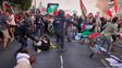 Protestas por Palestina forzaron la suspensión de la Vuelta a España de ciclismo