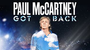 Imagen oficial del tour Got Back del Beatle.&nbsp;