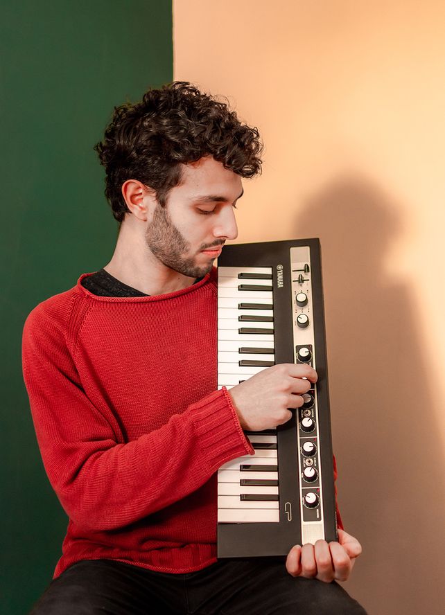 El pianista, compositor, arreglador y docente rosarino Tomás Bozzano.