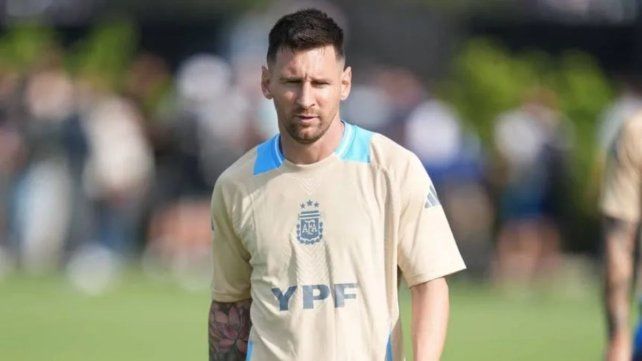 Lionel Messi a días de empezar a disputar su última Copa América.