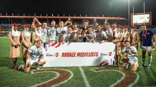 Los Pumas 7, en el podio una vez más.
