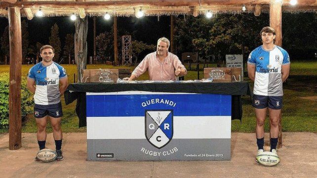 Querandí Rugby presentó su nueva camiseta para el plantel superior.