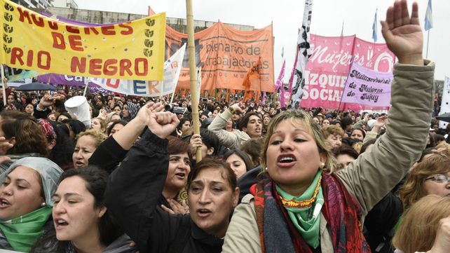 El último Congreso de Mujeres en Rosario tuvo una multitudinaria adhesión.