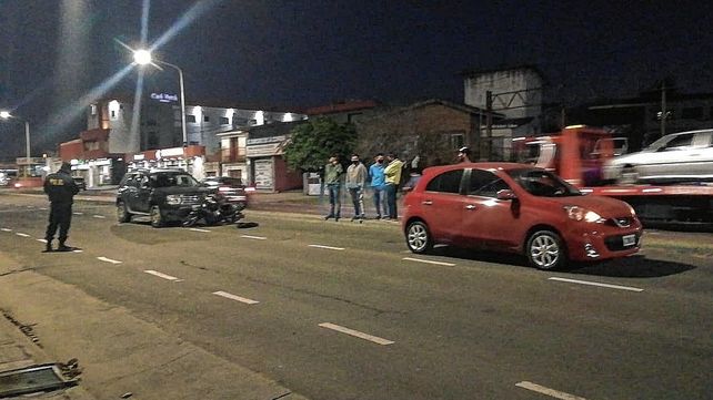 Paraná: dos hospitalizados tras un choque en Almafuerte