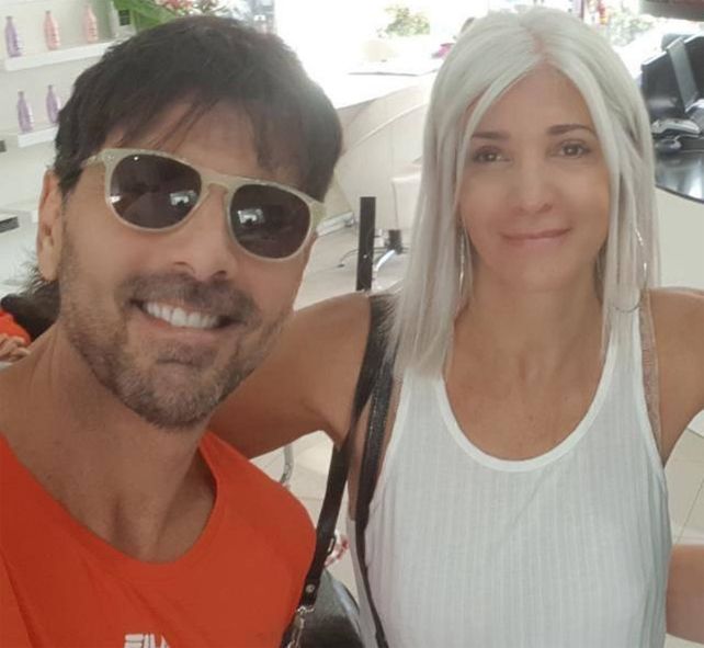 Juan Darthés y su esposa&nbsp;