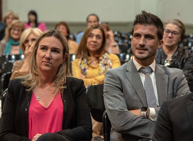 Mónica Ferrero y Damián Egea