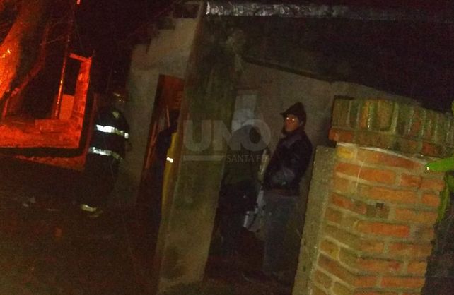 Murió una mujer en el incendio de una vivienda