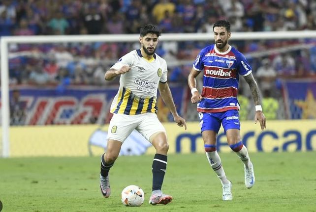 Mallo se lesionó en el partido que Central perdió en Brasil ante Fortaleza. Desde ese día ya no estuvo disponible.