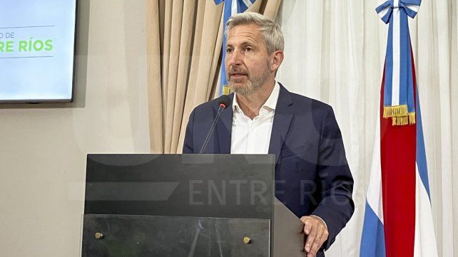 El gobernador Rogelio Frigerio descartó la idea de emitir cuasimoneda