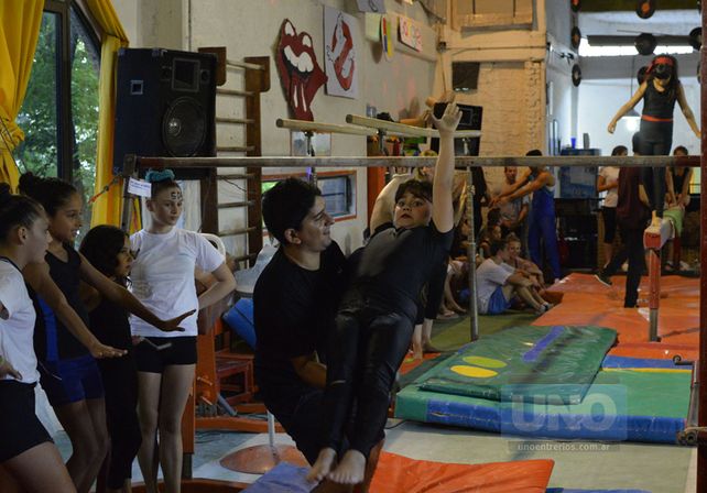 La gimnasia artística a pura exhibición