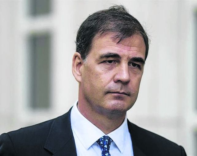 quiebre. Burzaco rompió en llanto antes de declarar en Nueva York.