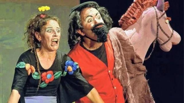 Compañía Teastral: Paula Righelato y Ezequiel Caridad