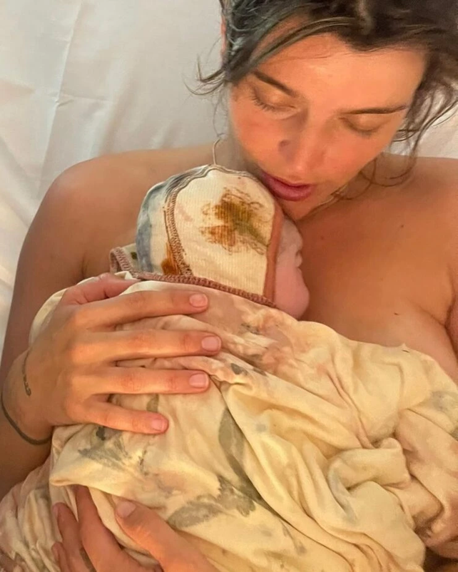 Calu Rivero fue madre por segunda vez y sorprendió a sus seguidores con el nombre de su hija&nbsp;