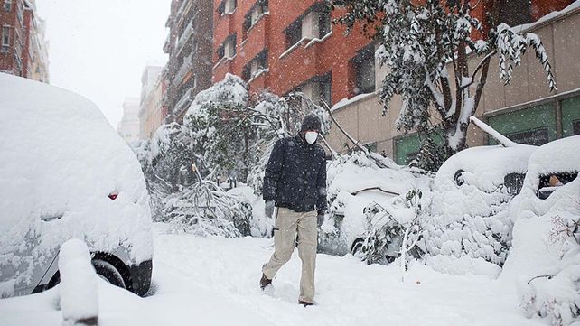 España: tres muertes a causa de tormenta de nieve