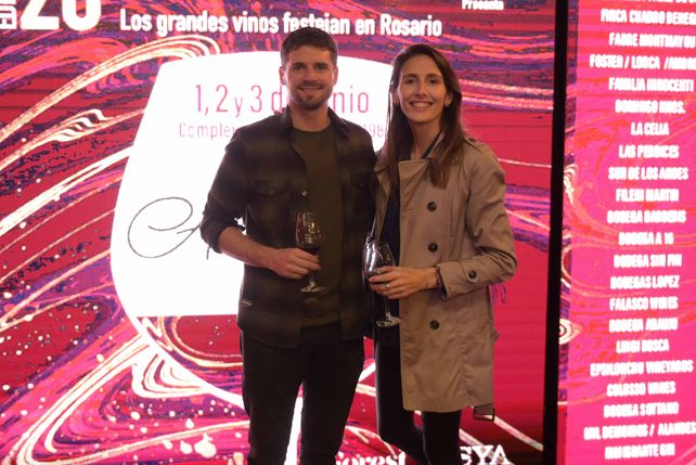 Nicolás Pawlusiak y Rocio Baró