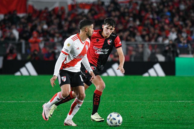 Tomás Perez jugó el segundo tiempo contra River y esta tarde será uno de los titulares de Newells.