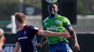 Yeimar G&oacute;mez Andrade fue titular en la derrota de Seattle Sounders por la MLS.&nbsp;