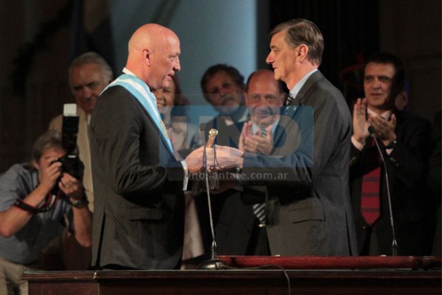 Binner dijo que se va tranquilo porque trabajó “arduamente”