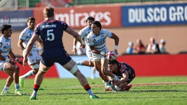 Los Pumas 7 y un torneo para el olvido: últimos en el Seven de Dubai.