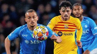 Barcelona y Napoli igualaron.