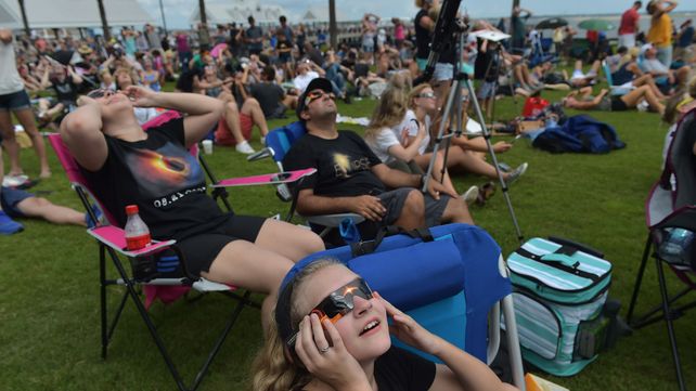 Así se vio el eclipse solar en Estados Unidos