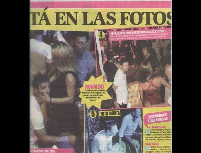 Apareció la secuencia de fotos de Messi, mientras su familia duda