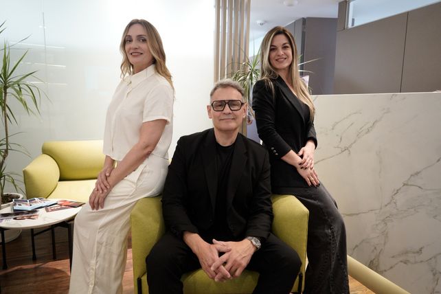 Los tres socios de Dhermavita: María Sol, Belén e Ignacio.