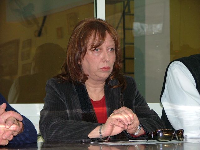 Cristina berra. La senadora advirtió sobre el peligro para el oeste provincial.