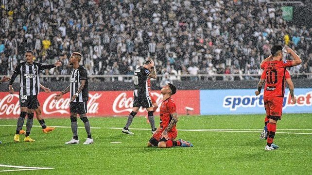 Patronato no puede ante Botafogo en Brasil.