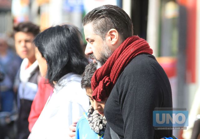 El viernes. El descenso de la temperatura podrá llegar a 0º. Foto UNO/Juan Ignacio Pereira