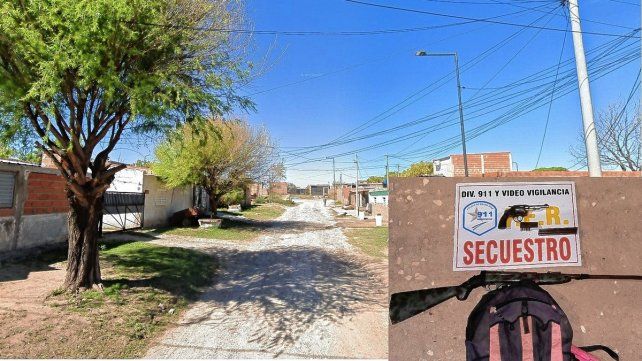 Tiros entre familias: secuestran dos armas y municiones