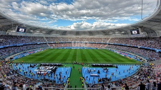 Así luce el Madre de Ciudades para el cotejo de la Selección Así luce el Madre de Ciudades para el cotejo de la Selección