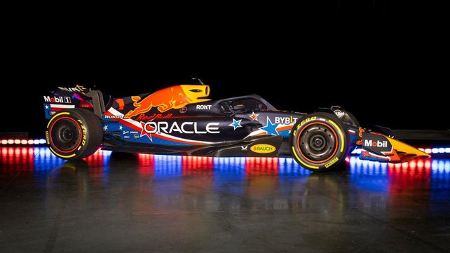 El Red Bull campeón estrena diseño especial y lo hizo un argentino de Rosario.