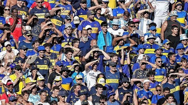Los hinchas de Boca nuevamente colmaron las tribunas en Miami.