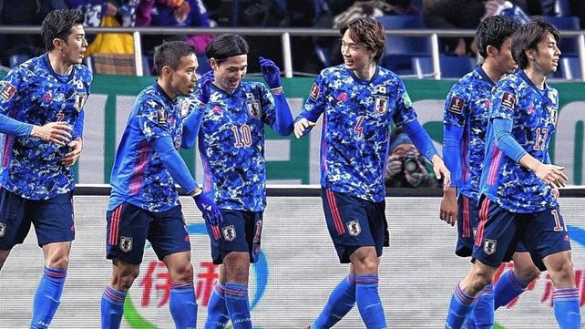 Japón superó 2-0 a Arabia Saudita y se entusiasma con llegar al Mundial de Qatar.&nbsp;