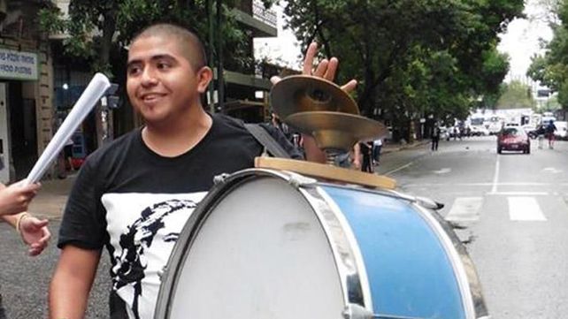 Penoso. Sebastián Medina era un ferviente seguidor del grupo roquero.