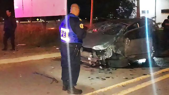 Falleció el hombre de 36 años que volcó en el acceso a Paraná el 1 de mayo