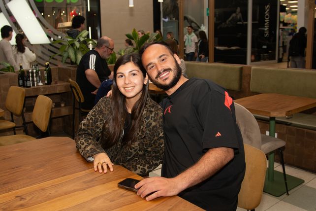 Rocío Carnati y Fausto Rollo